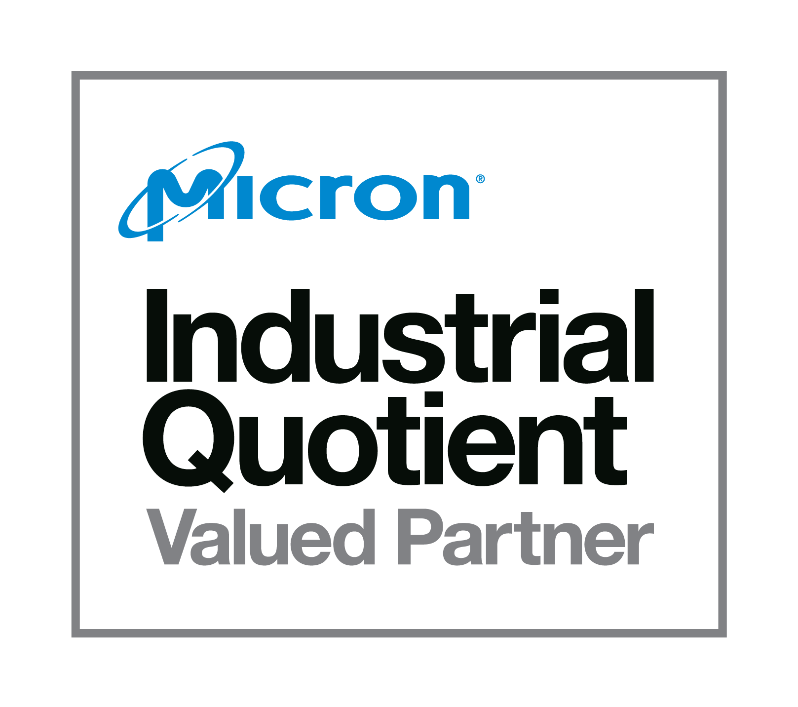 Micron IQ Partner Program logo