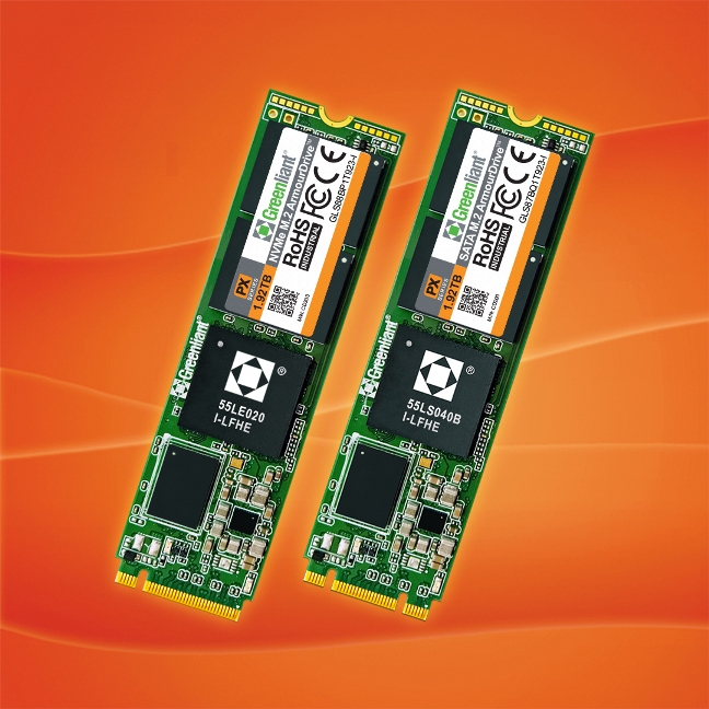 NVMe and SATA M.2 2280 ArmourDrive PX